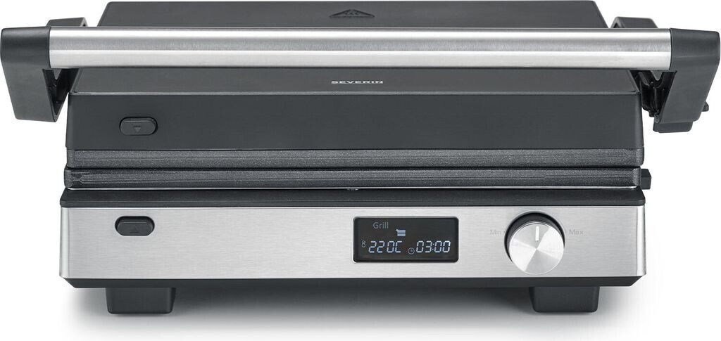 Severin KG 2380 SEVINI Flex Multi-Kontaktgrill 3-in-1, 2000 W, XL-Grillfläche 29x23 cm, Keramik