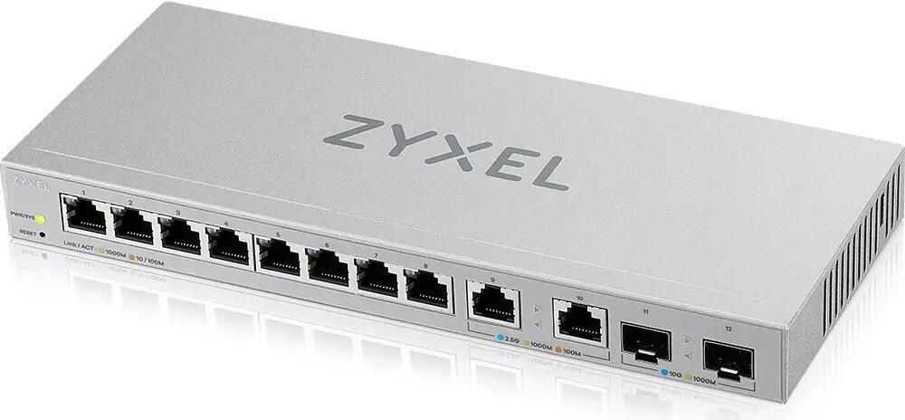 ZyXEL XGS1210-12 Managed Switch 12 Ports Grau