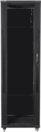 Lanberg FF01-6042-12B Rack 42U Freistehendes Gestell Schwarz (FF01-6042-12B)