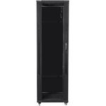 Lanberg FF01-6042-12B Rack 42U Freistehendes Gestell Schwarz (FF01-6042-12B)