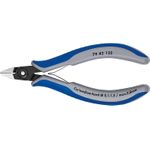 Knipex 79 42 125 Elektronik- u. Feinmechanik Seitenschneider ohne Facette 125 mm