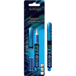 Herlitz New Batik Fearless Füllfederhalter Kartuschenfüllsystem Blau - Gold 1 Stück(e) (50044382)