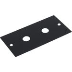 OMNITRONIC Modul 2HE 2x Klinkenstecker 44x88mm (30050045)