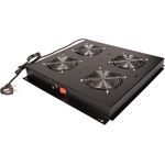 ROLINE 19 Zoll Dachlüftereinheit 4 Lüfter ON/OFF schwarz (26.21.0302)