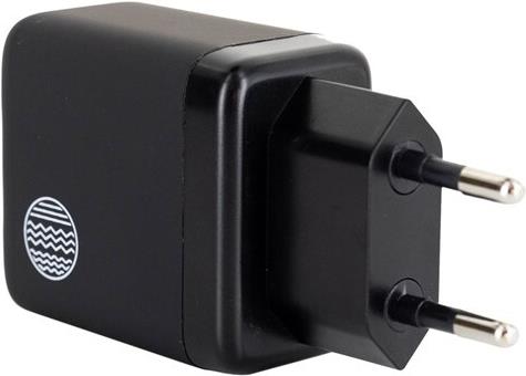 OUR PURE PLANET OPP143 USB-Wandladegerät 2x USB-A 4,8A EU 24W Schwarz