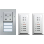 GIRA Türsprechanlage Kabelgebunden Komplett-Set 2 Familienhaus Aluminium