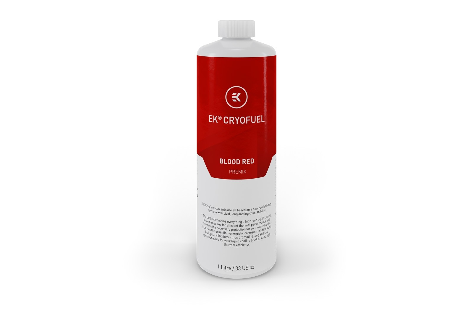 EK Water Blocks EK-CryoFuel Blood Red 1000 ml Kühlmittel Rot Transparent