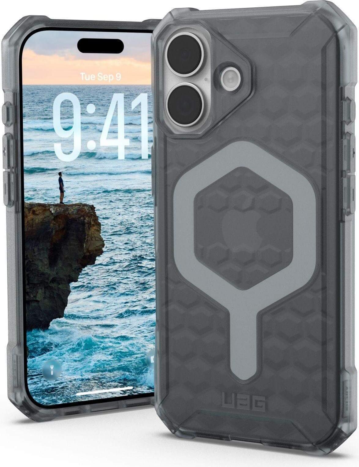 Urban Armor Gear UAG Essential Armor MagSafe Case| Apple iPhone 17| ash grau (114542113131)