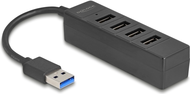 Delock USB Hub 4 port 5 Gbps with 4 x Type (64350)