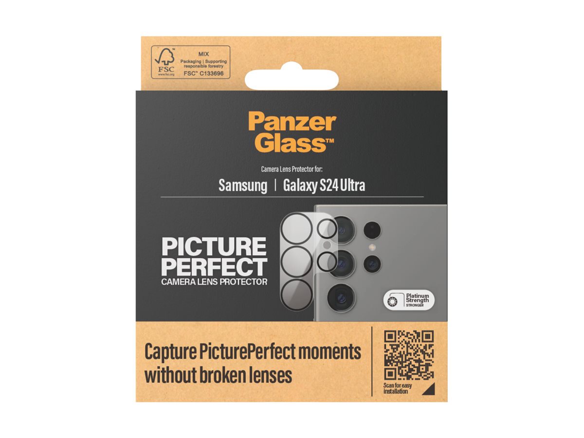 PanzerGlass PicturePerfect Kameralinsen-Schutz für Samsung Galaxy S24 Ultra Transparent