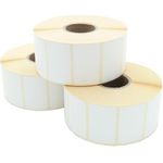 ARTDEV Etikettenrolle - Thermotransfer, 50 x 25mm, D94mm, Kern 40, 1500 Etiketten/Rolle, permanent (ETP 050-025 K40 D094)