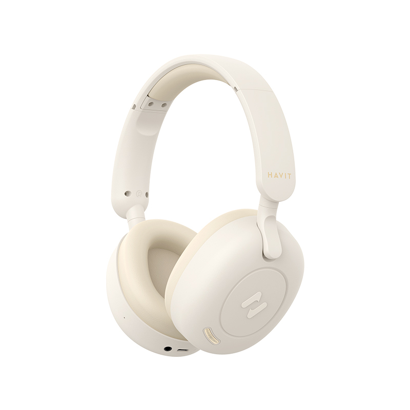 Havit H655BT Bluetooth Kopfhörer mit ANC Beige