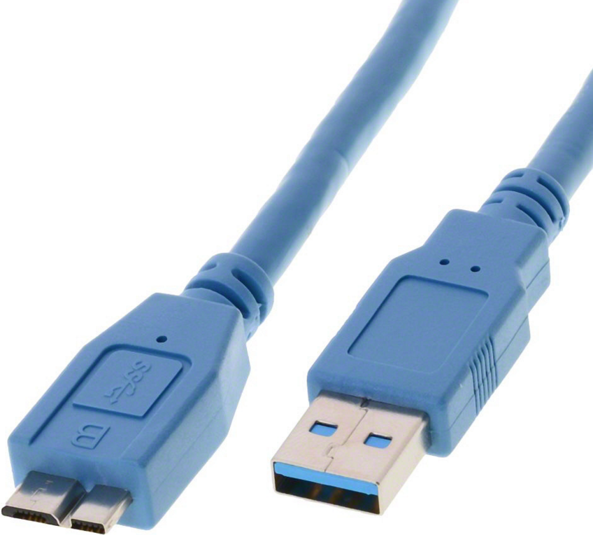 HERWECK Helos USB 3.0 Kabel Stecker A auf Micro B, 1,0 m