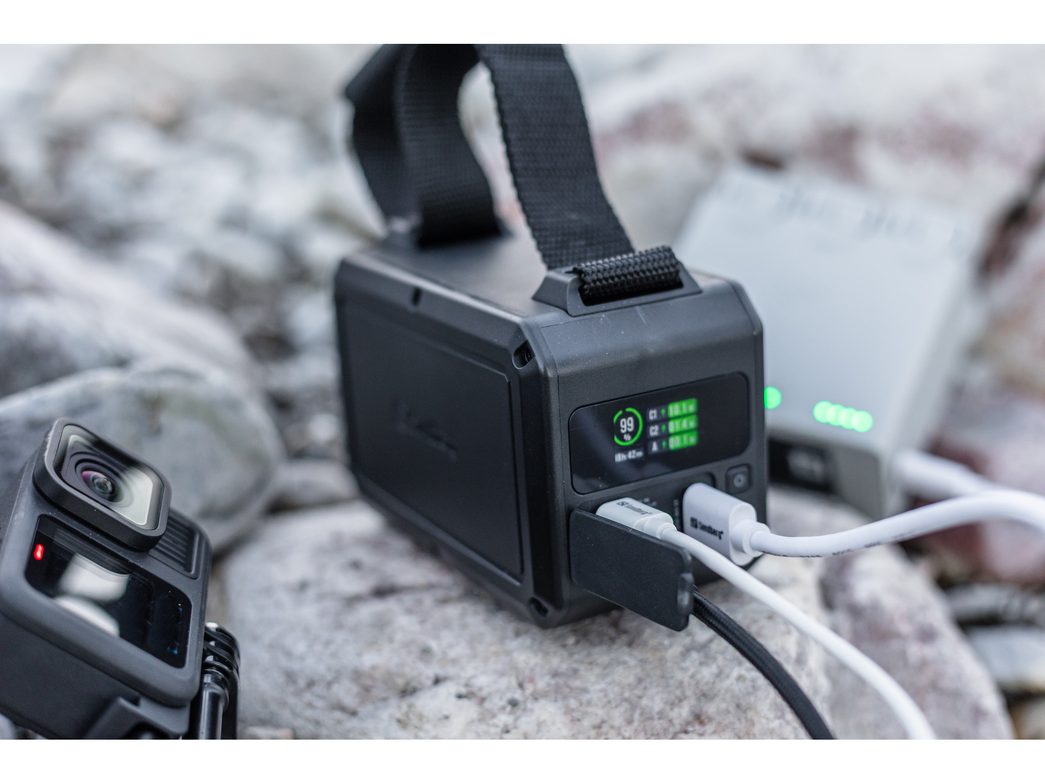SANDBERG Survivor Powerbank 40000 mAh 100 W Schwarz