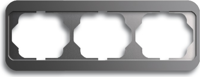 Busch Jaeger 1754-0-1637 Wandplatte/Schalterabdeckung Platin (1754-0-1637)