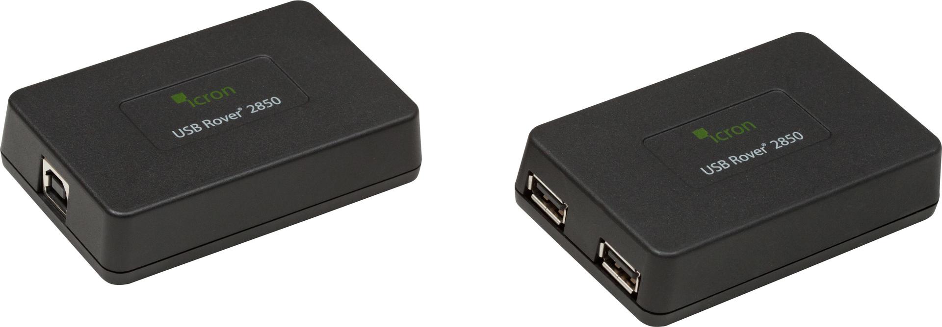 ANALOG DEVICES Icron 00-00312 USB Rover 2850 2-port USB 1.1 extender set. Max. extension distance: 8