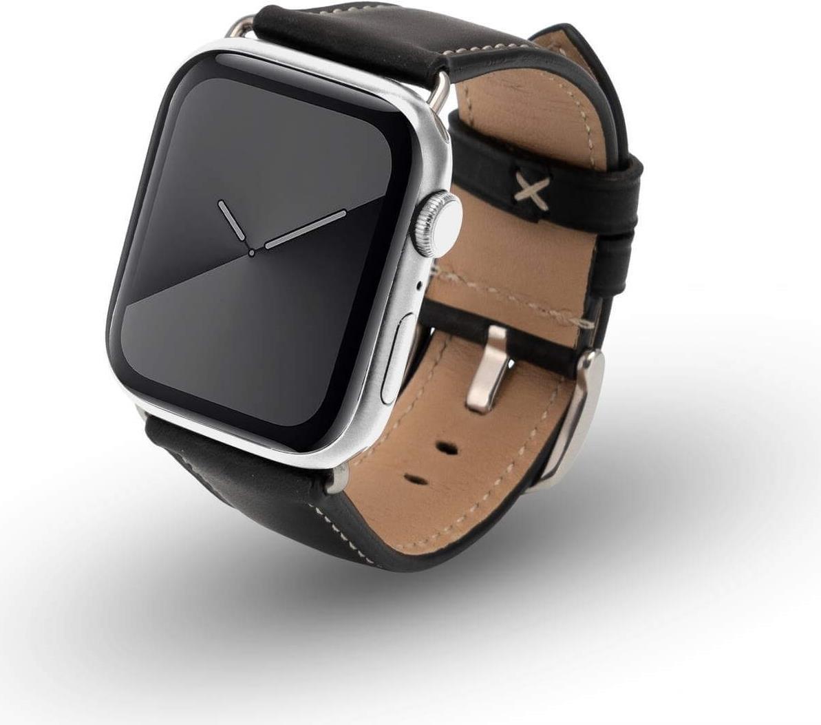 JT Berlin Watchband Charlie | Apple Watch Ultra/42/44/45mm | schwarz - Edelstahl | M | 10836 (10836)