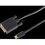 shiverpeaks BS10-58025 Videokabel-Adapter 1 m DVI-D USB Typ-C Schwarz (BS10-58025)