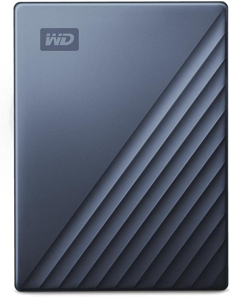 WD My Passport Ultra WDBFTM0050BBL 5 TB HDD USB 3.1 USB-C Blau
