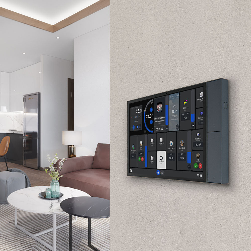 Shelly Wall Display XL 10.1" Smart Display Steuerzentrale WLAN Bluetooth Silver