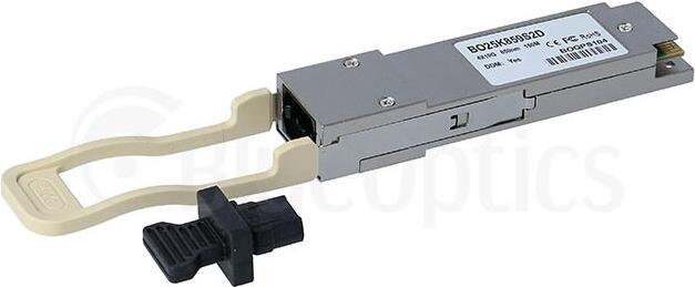 Kompatibler Solarflare SFM-40G-SR4 BlueOptics BO25K859S2D QSFP Transceiver, MPO/MTP, 40GBASE-SR4, Multimode Fiber, 4x850nm, 150M, 0°C/+70°C (SFM-40G-SR4-BO)