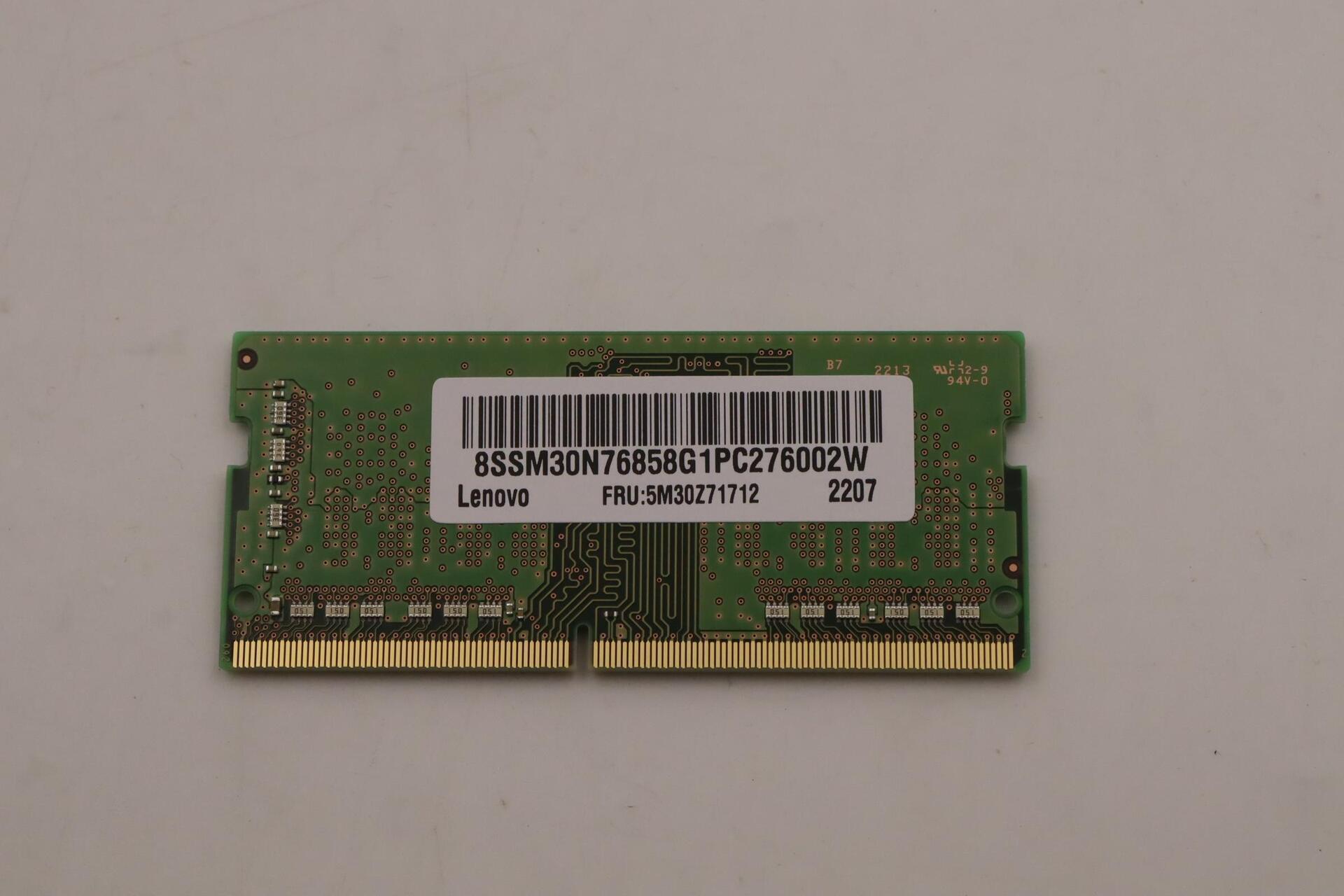 Lenovo 5M30Z71712 Speichermodul 8 GB 1 x 8 GB DDR4 3200 MHz (5M30Z71712)