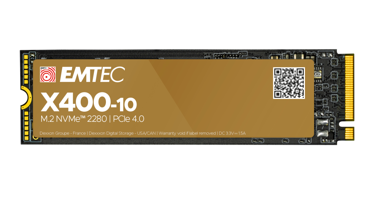 Emtec Power Pro X400-10 4 TB SSD M.2 PCIe 4.0 x4 NVMe