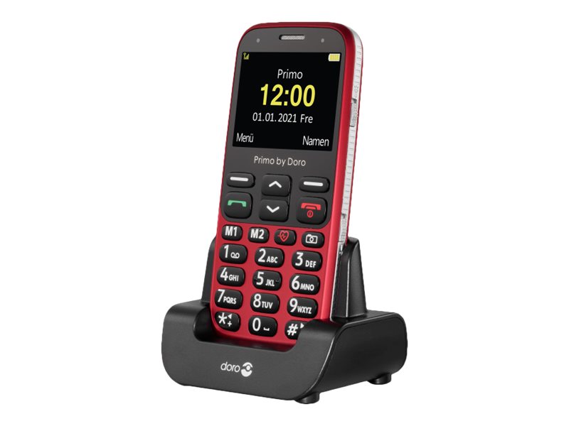 Doro Primo 368 Feature Phone 2.3" Rot