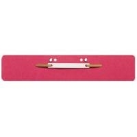 LEITZ Heftstreifen, 60 x 305 mm, Manilakarton, rot 250 g-qm, Lochung: 60-80 mm, für Standard-Lochung 80 mm (3700-00-25)