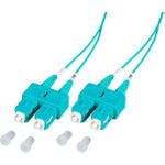 EFB Elektronik O7413.5-1.2 Glasfaserkabel 5 m 2x SC OM3 Aqua-Farbe (O7413.5-1.2)