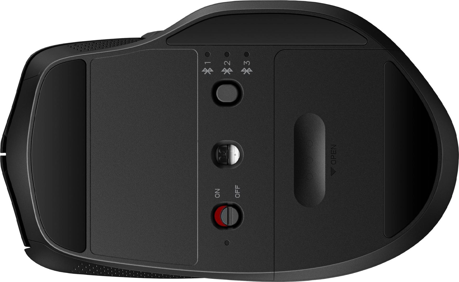 HP 480 Comfort Bluetooth-Maus Kabellos 7 Tasten Schwarz