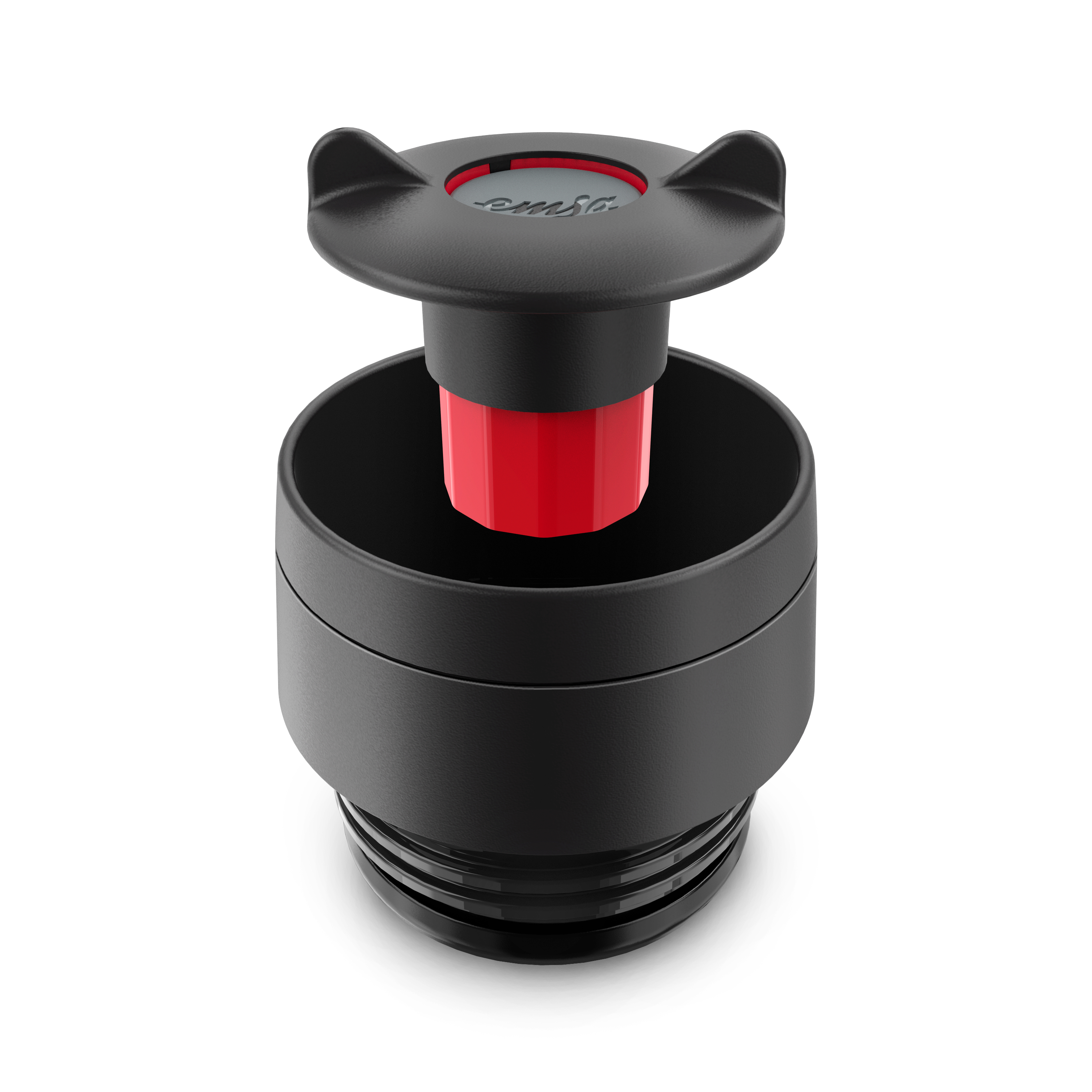 EMSA Travel Mug Classic Isolierbecher 360 ml Schwarz