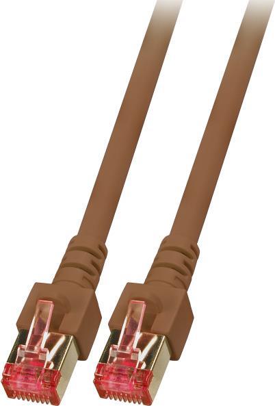 EFB-Elektronik RJ45 Patchkabel Cat.6 S/FTP LSZH braun 0,15m Hersteller: EFB Elektronik (K5517.0,15)