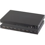 shiverpeaks ®-PROFESSIONAL--HDMI Verteiler 1x8, Metall, 4K30Hz, schwarz (SP05-03008)