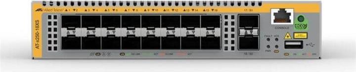 Allied Telesis This price is only for a budgetary purpose" 10 Gigabit Layer 3 Lite Stackable Switch, 18x SFP+ ports, EU Power Cord. incl. LLW (AT-X250-18XS-50)