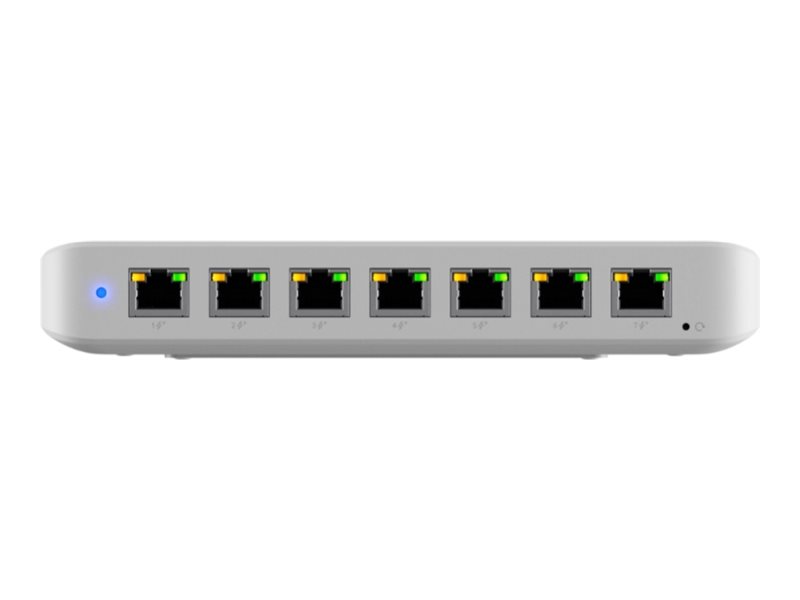 Ubiquiti UniFi Switch Ultra 210W 8-Port Gigabit Ethernet PoE++ Switch Weiß