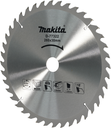 Makita D-77322 Kreissägeblatt 1 St. (D-77322)