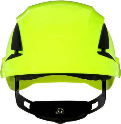 3M SecureFit X5514V-CE-4 Schutzhelm belüftet, mit UV-Sensor Neon-Grün EN 397 (X5514V-CE-4)