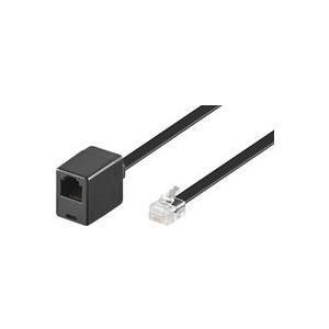 Microconnect MPK103FB 3m Schwarz Telefonkabel (MPK103FB)