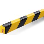 DURABLE Kantenschutzprofil E8 gelb/schwarz selbstkl 1m (1127130)