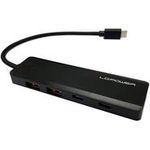 LC-Power LC-HUB-U3-4-C 2xUSBA 1XUSB-C Black retail (LC-HUB-U3-4-C)
