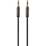Gembird CCAP-444-1M Audio-Kabel 3.5mm Schwarz (CCAP-444-1M)