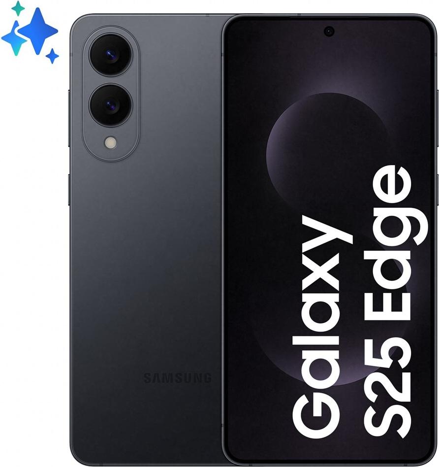 Samsung Galaxy S25 Edge 6,7" OLED 12 GB RAM 256 GB Titanjetblack