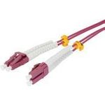 Synergy 21 S217020 Glasfaserkabel 0,5 m 2x LC OM4 Bordeaux - Weiß (S217020)