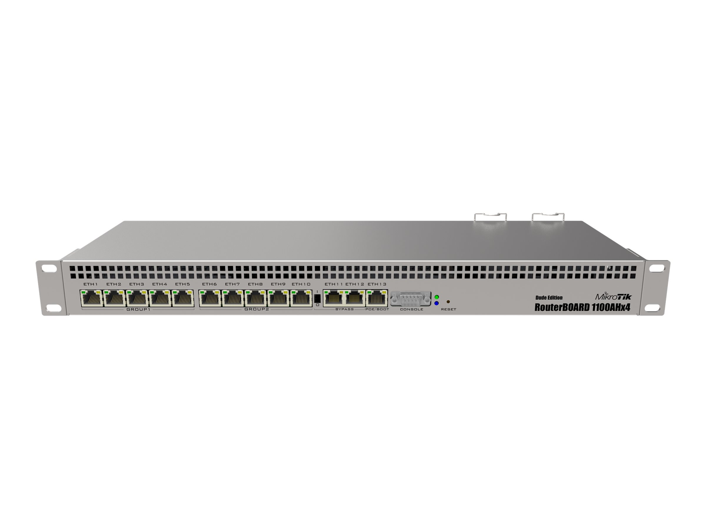 MikroTik RouterBOARD RB1100AHx4 Router 13 x Gigabit Ethernet Edelstahl