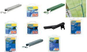 Rapid Zaun-Ringklammern VR22, Kunststoffüberzug, grün aus galvanisiertem, verzinktem Stahl, grüner Kunststoff - 1 Stück (40108802)