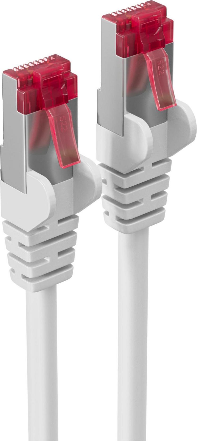 shiverpeaks ®-Patchkabel S/FTP cat. 6A, PIMF---HALOGENFREI---GHMT-ZERTIFIZIERT--- weiß, 20m (BS75726-AW)