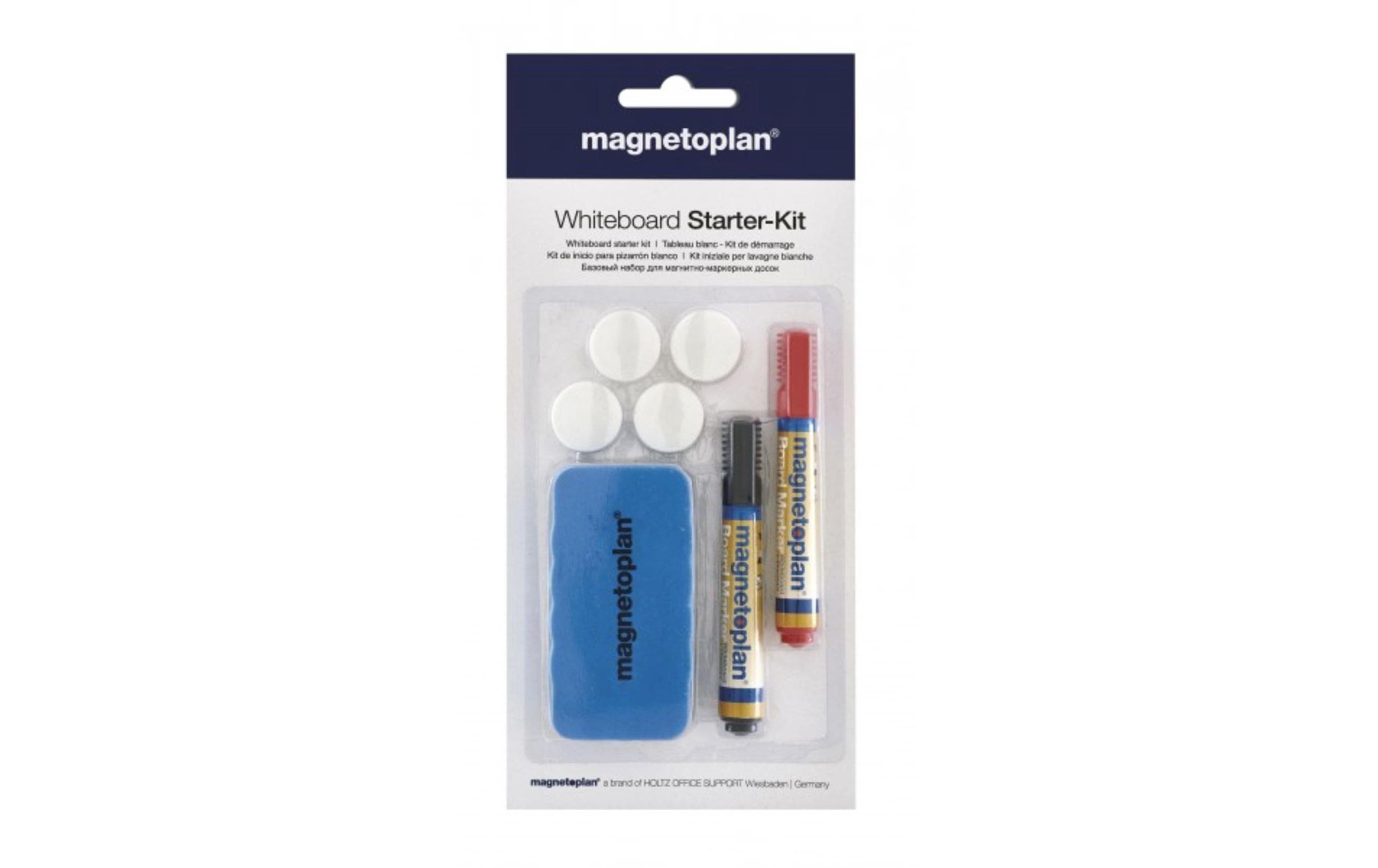 Magnetoplan Whiteboard Starter-Kit 37102 Zubehörset Schwarz