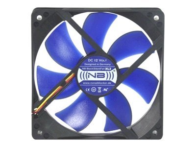 Noiseblocker BlackSilentFan XL1 Gehäuselüfter 120 mm Schwarz