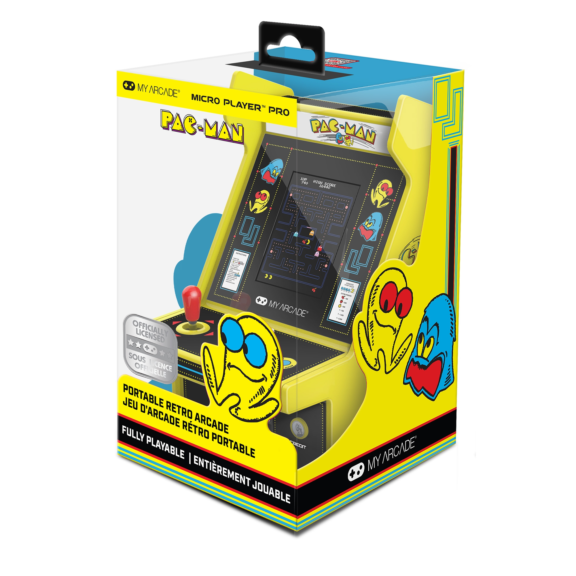 dreamGEAR My Arcade PAC-MAN Micro Player Pro 2.75" Mehrfarbig